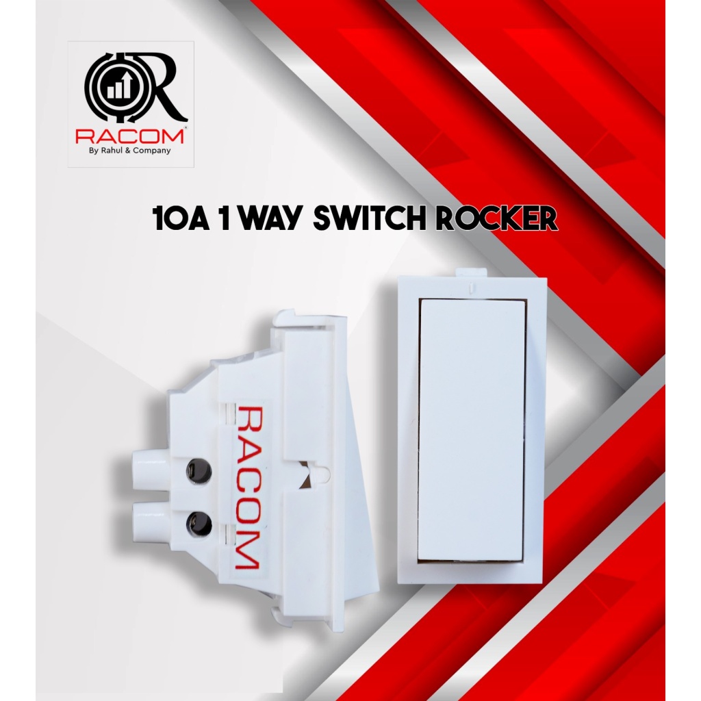 Modular switches – Rocker – Racom